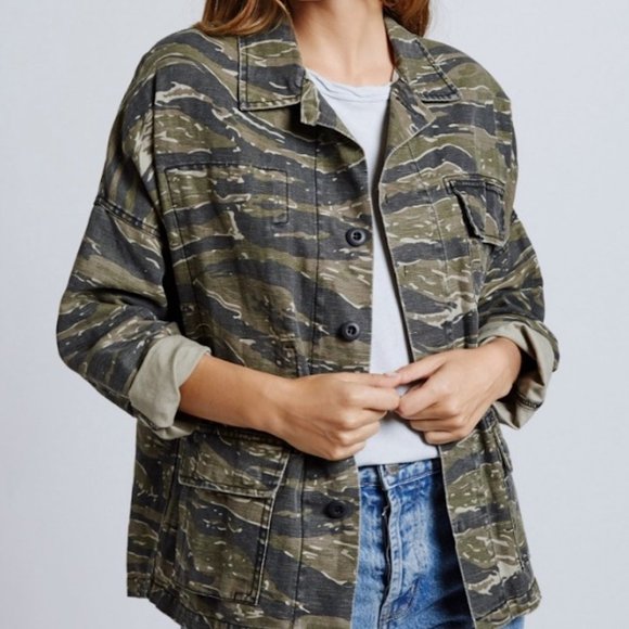 NWT - Current Elliott Fatigue Jacket - Picture 3 of 4